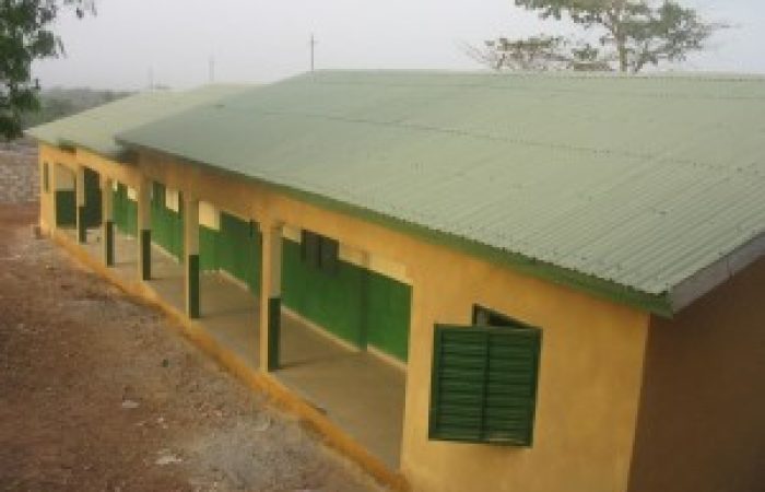 Guinée construction d’une école à Boké