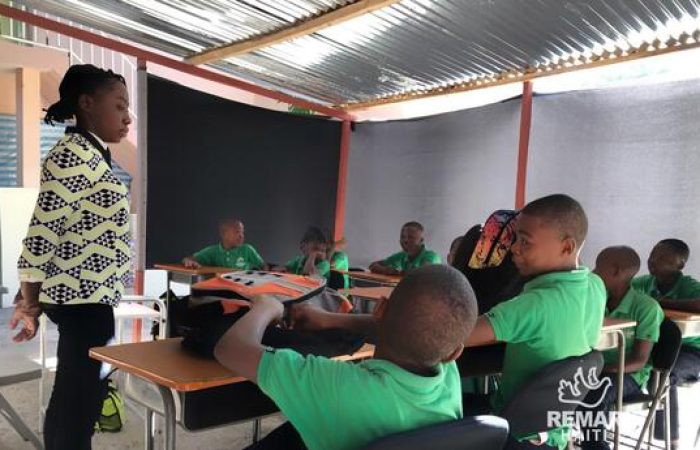 Orphelins en Haïti